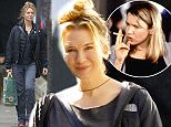 Picture Shows: Renee Zellweger  September 10th, 2015
 
 * Att Paul Ashton MOL *
 
 American Actress Renee Zellweger looks back to her best as she starts to transform back into Bridget Jones.
 
 Reene had astonished fans with her totally different look at "ELLE's 21st annual Women In Hollywood" Awards at the Four Seasons Hotel in California back in October 2014. 
 Her face was so unrecognisable some commentators had suggested she had been aided surgically.
 
 These pictures show the pretty actress  back in London to reprise her role in the third instalment of the Bridget Jones films reverting back to her much loved look as the unlucky in love frumpy female protagonist.
 
 A report from the Daily Mail suggests that Renee will attend editorial briefings at ITV's 'Good Morning Britain' as research for her role.
 
 * Att Paul Ashton MOL *
 
 Exclusive
 WORLDWIDE RIGHTS
 Pictures by : FameFlynet UK © 2015
 Tel : +44 (0)20 3551 5049
 Email : info@fameflynet.uk.com